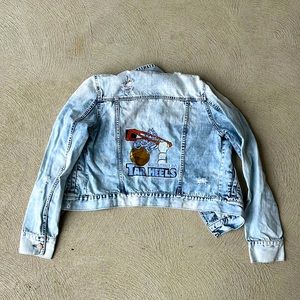Carolina Tar Heels Custom Jean Jacket